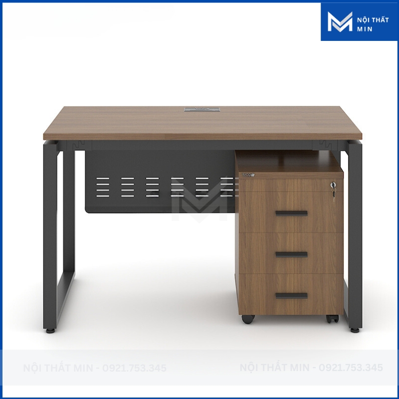 Bàn Làm Việc Văn Phòng Chân Vuông Chữ U MIN-BLV006