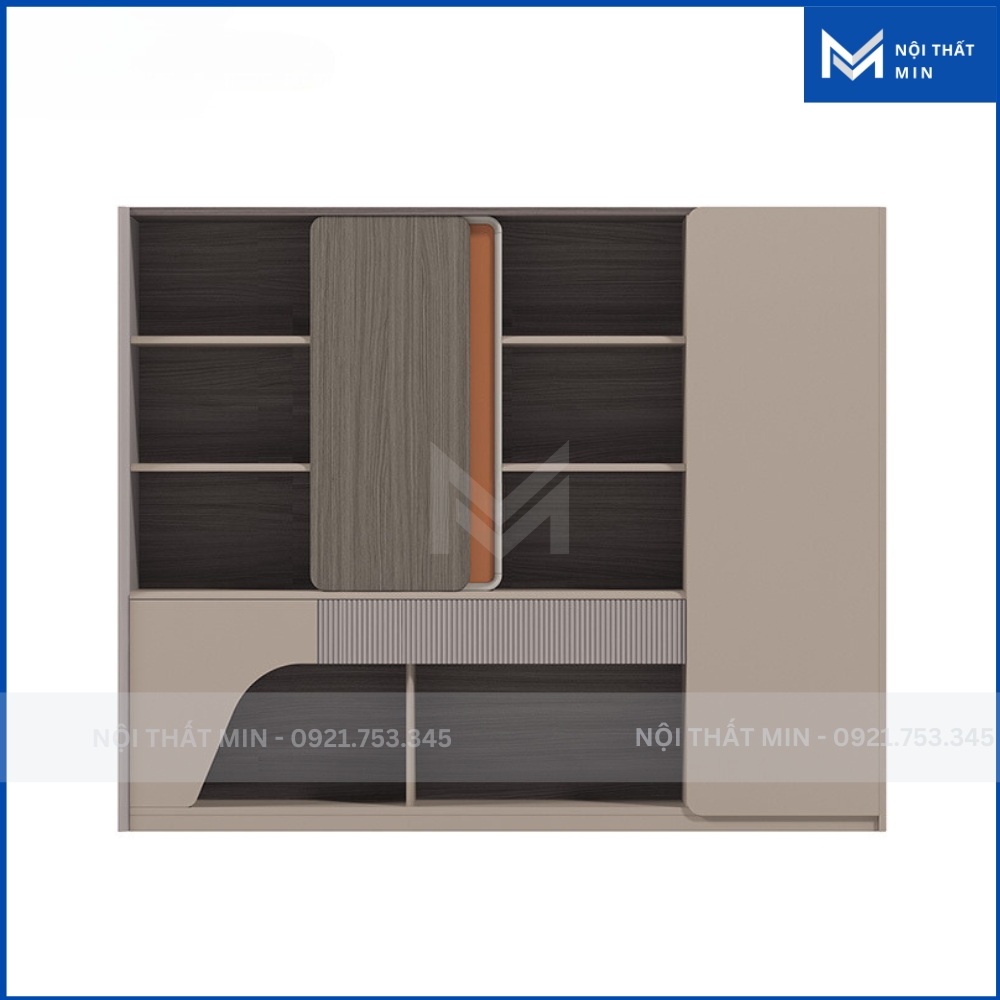 Tủ Lãnh Đạo Nhập Khẩu Cao Cấp MIN-TGD002 Tủ Lãnh Đạo Nhập Khẩu Cao Cấp MIN-TGD002