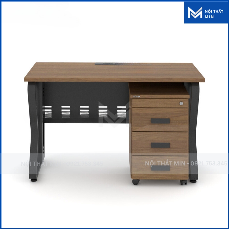 Bàn Làm Việc Văn Phòng Cao Cấp MIN-BLV015