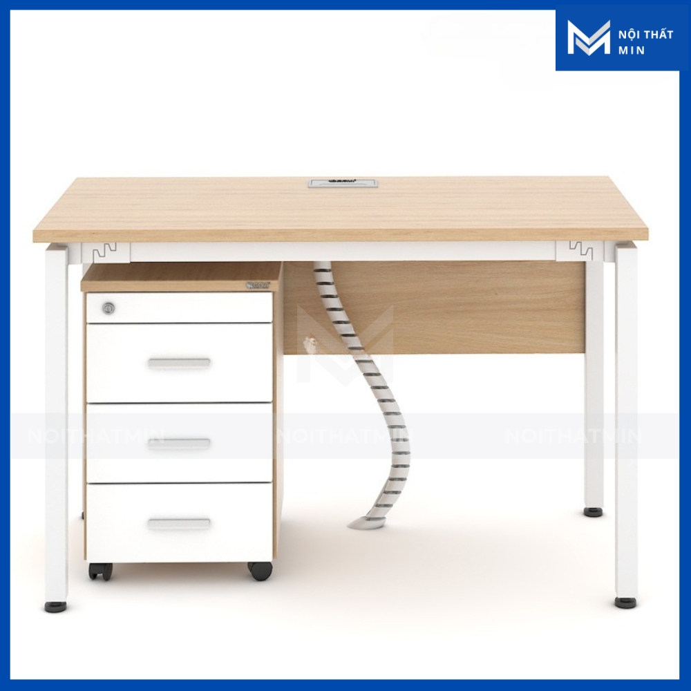 Bàn Làm Việc Văn Phòng Chân Vuông MIN-BLV028
