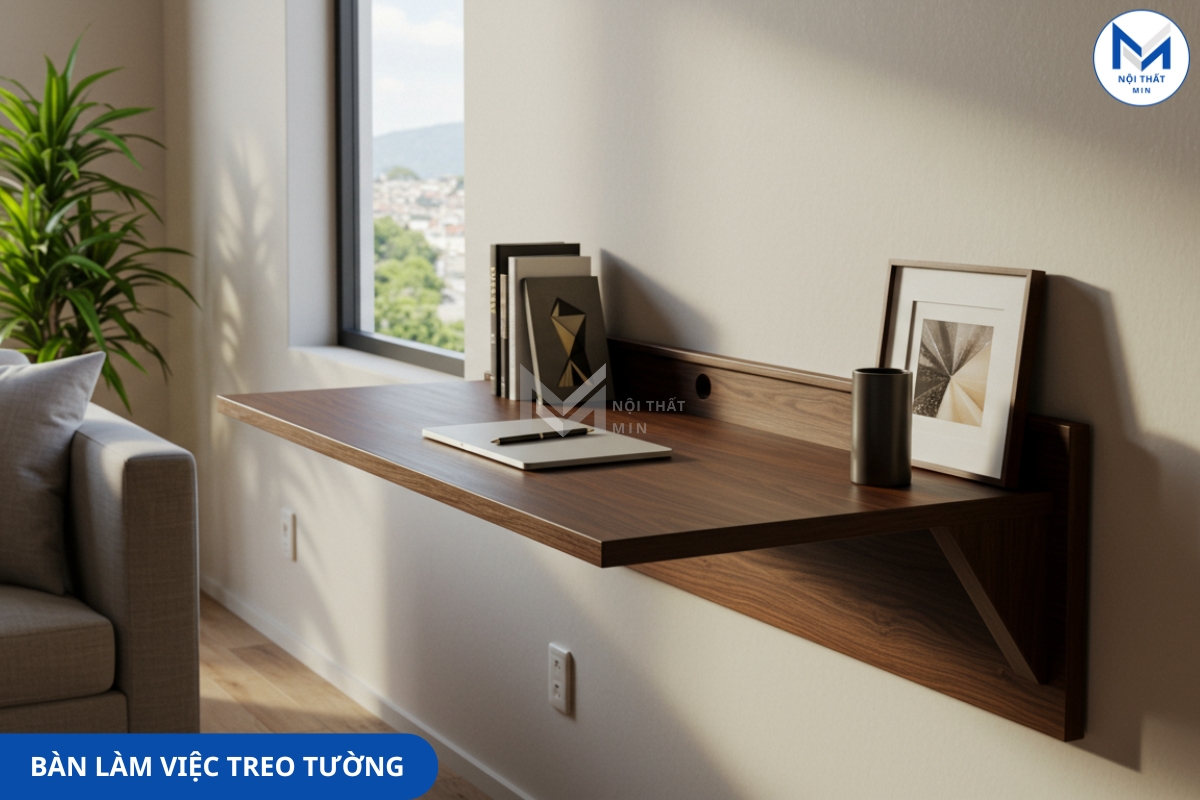 Bàn Làm Việc Treo Tường