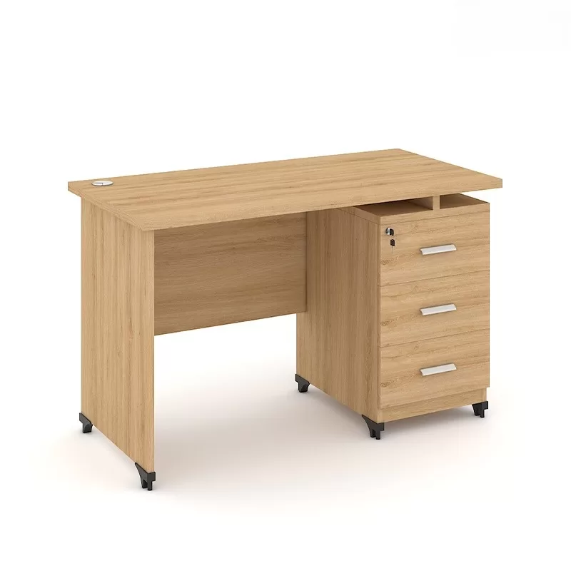 Bàn Làm Việc Văn Phòng Gỗ Công Nghiệp MIN-BLV035