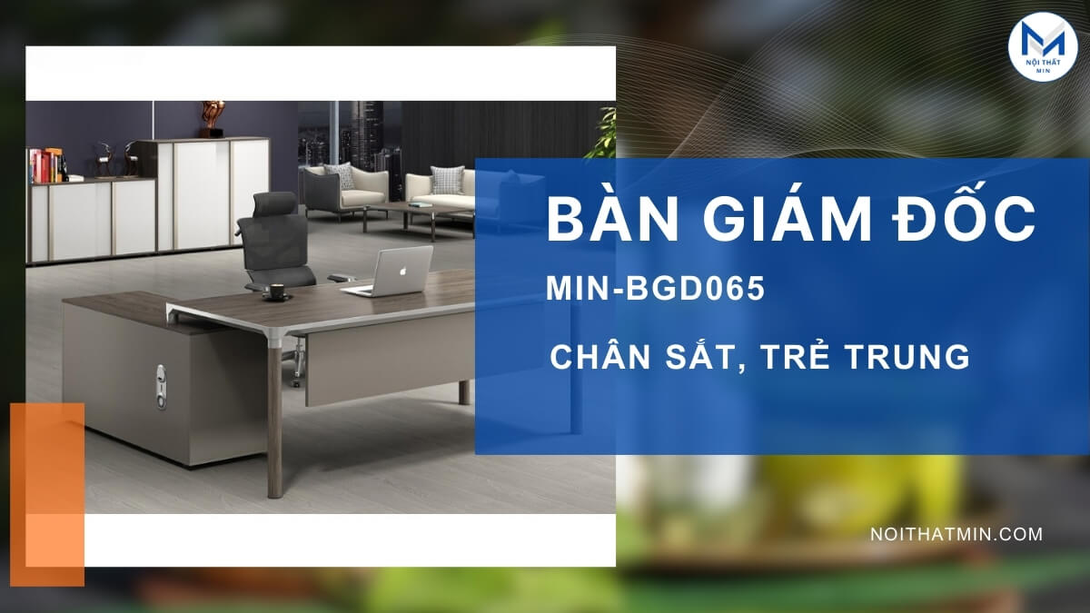 Bàn Giám Đốc Nhập Khẩu Cao Cấp 1m4 MIN-BGD065 Bàn Giám Đốc Nhập Khẩu Cao Cấp 1m4 MIN-BGD065
