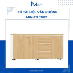 tủ tài liệu gỗ thấp