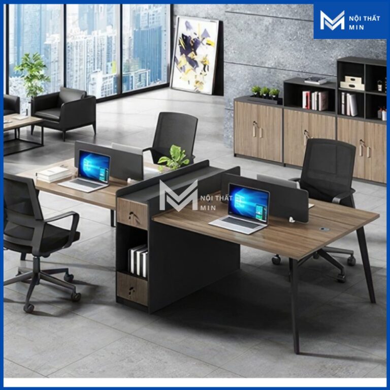 CỤM BÀN LÀM VIỆC 4 CHỖ