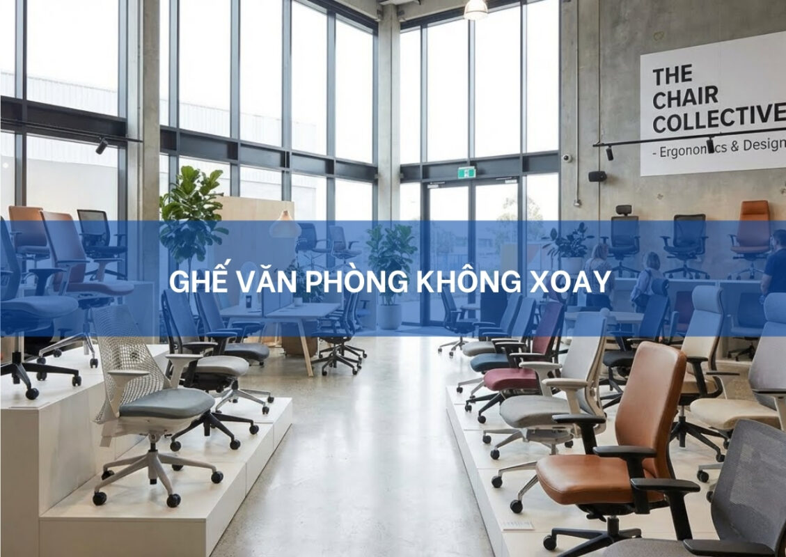 Ghế Văn Phòng Không Xoay