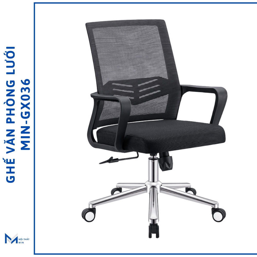 Ghế Văn Phòng Lưới MIN-GX036 GHẾ VĂN PHÒNG LƯỚI
