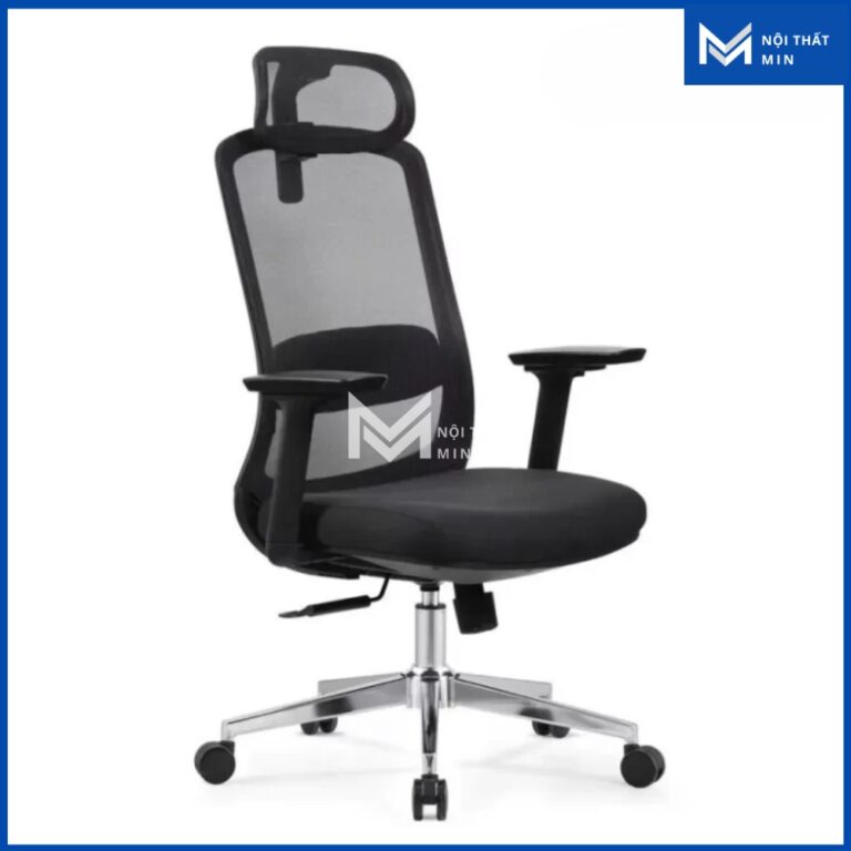 Ghế Xoay Văn Phòng Có Tựa Đầu MIN-GX038