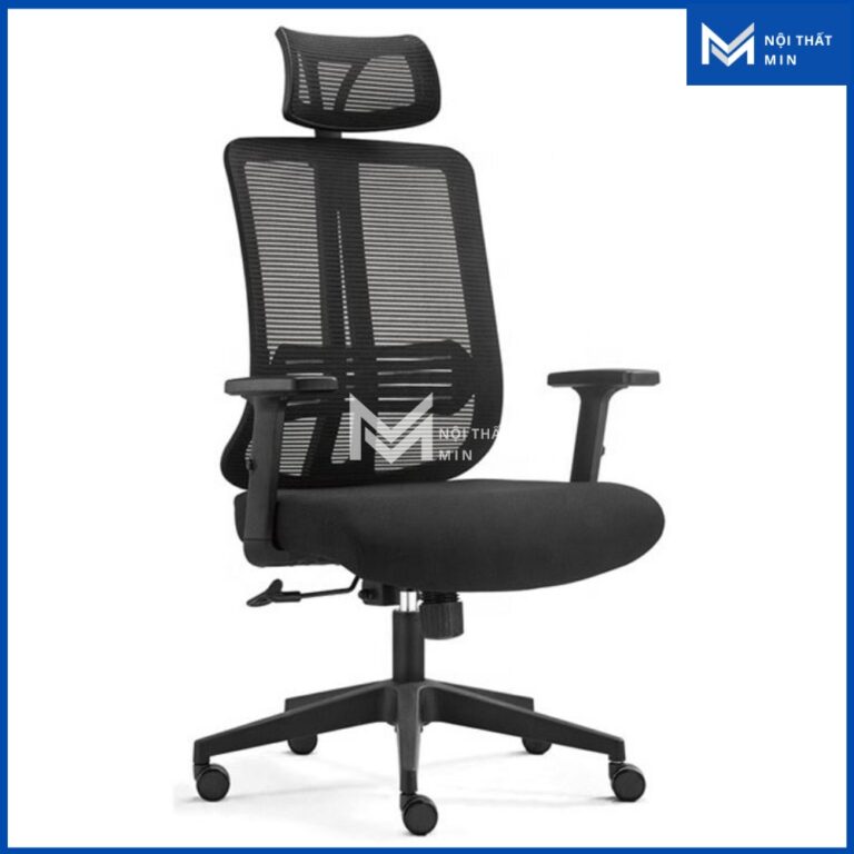 Ghế Xoay Văn Phòng Có Tựa Đầu MIN-GX037