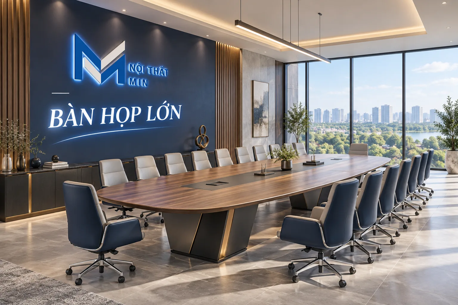 bàn họp lớn